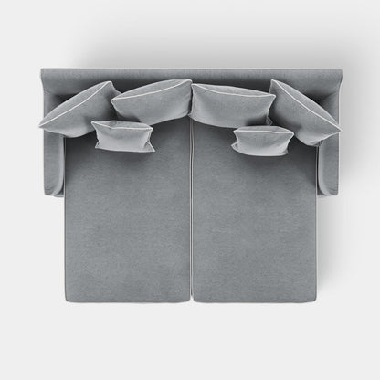 Noosa Double Chaise Daybed Grey