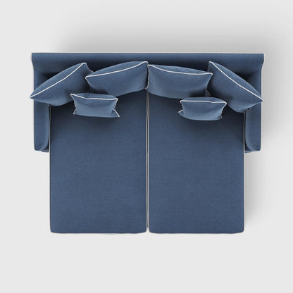 Noosa Double Chaise Daybed Navy