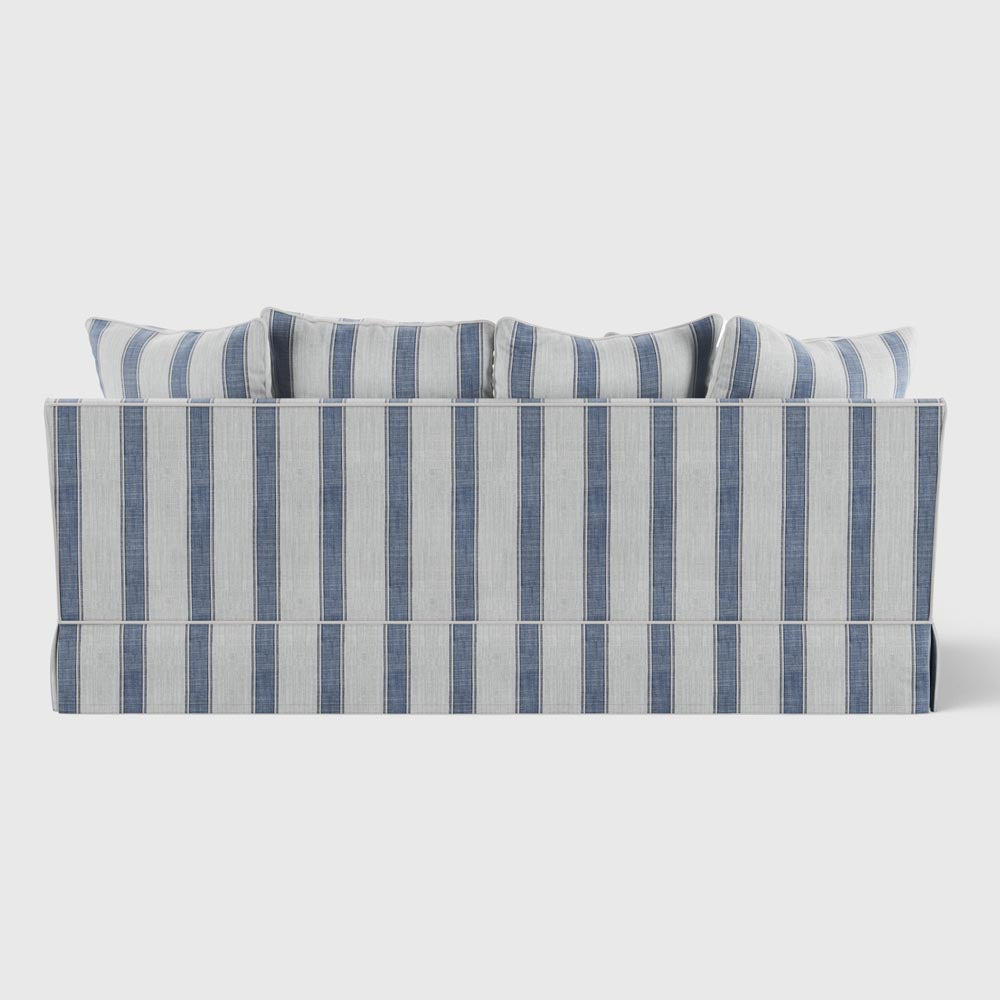 Noosa Double Chaise Daybed Blue Sky Stripe