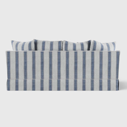 Noosa Double Chaise Daybed Blue Sky Stripe
