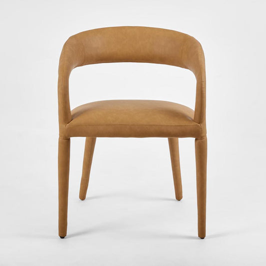 Nolan Dining Chair Tan PU