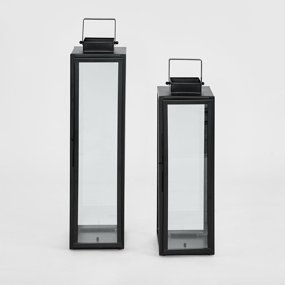 Lexington Lantern Large Black - Outdoor