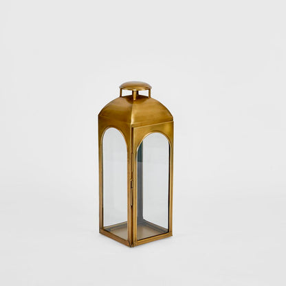 Coachhouse Lantern Large Brass - Outdoor