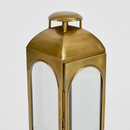 Coachhouse Lantern Small Brass - Outdoor