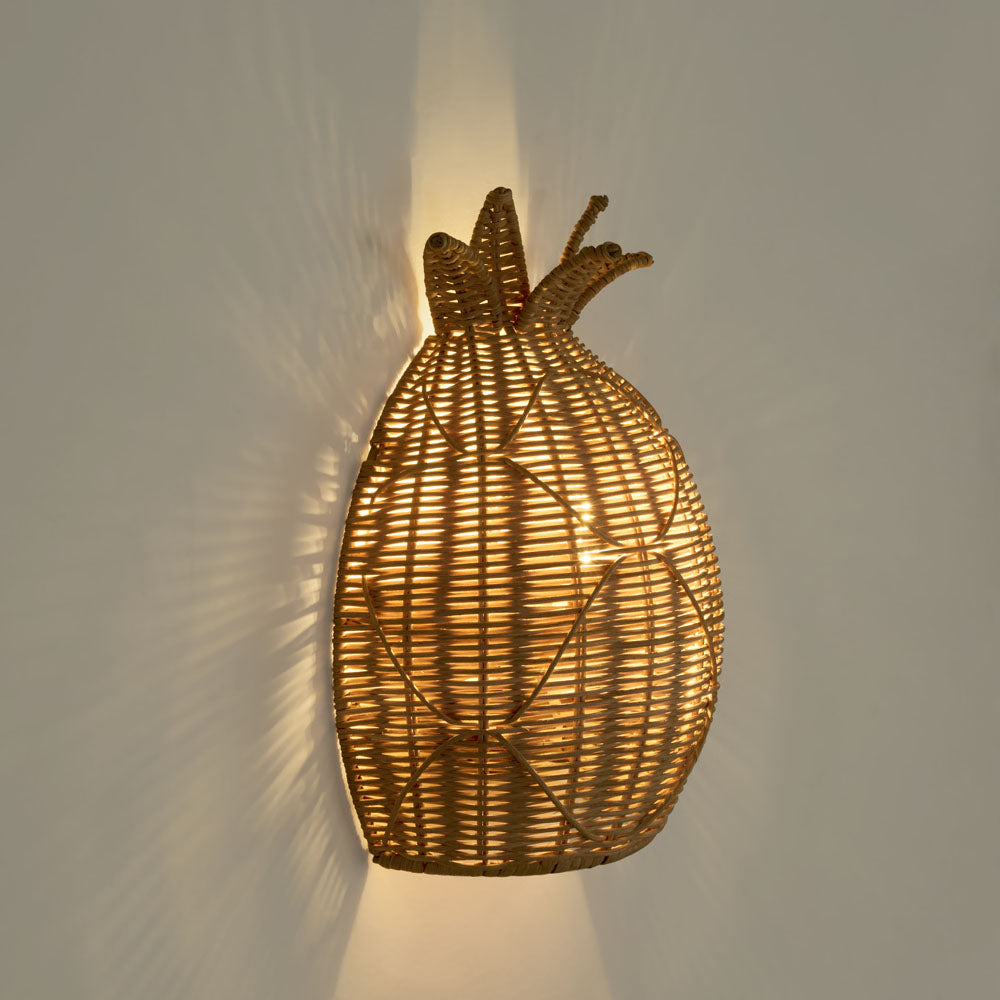 Isla Rattan Wall Light