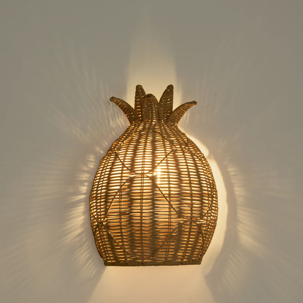 Isla Rattan Wall Light