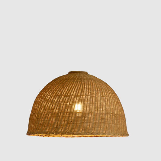 Urn Rattan Floor Lamp Shade
