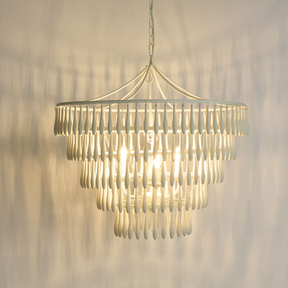 Raindrop ChandelierWhite