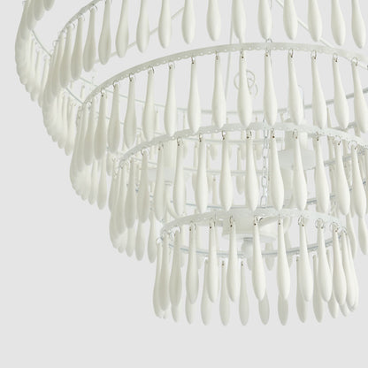 Raindrop ChandelierWhite