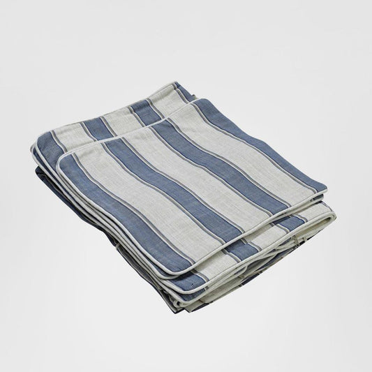 Slip Cover Only - Noosa Hamptons 2S RHF Blue Sky Stripe