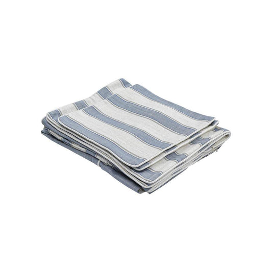Slip Cover Only - Noosa Hamptons Chaise RHF Blue Sky Stripe