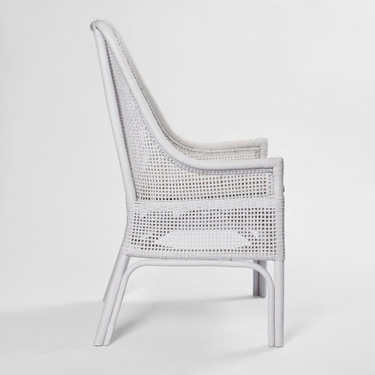 Victoria Hamptons Dining Chair White
