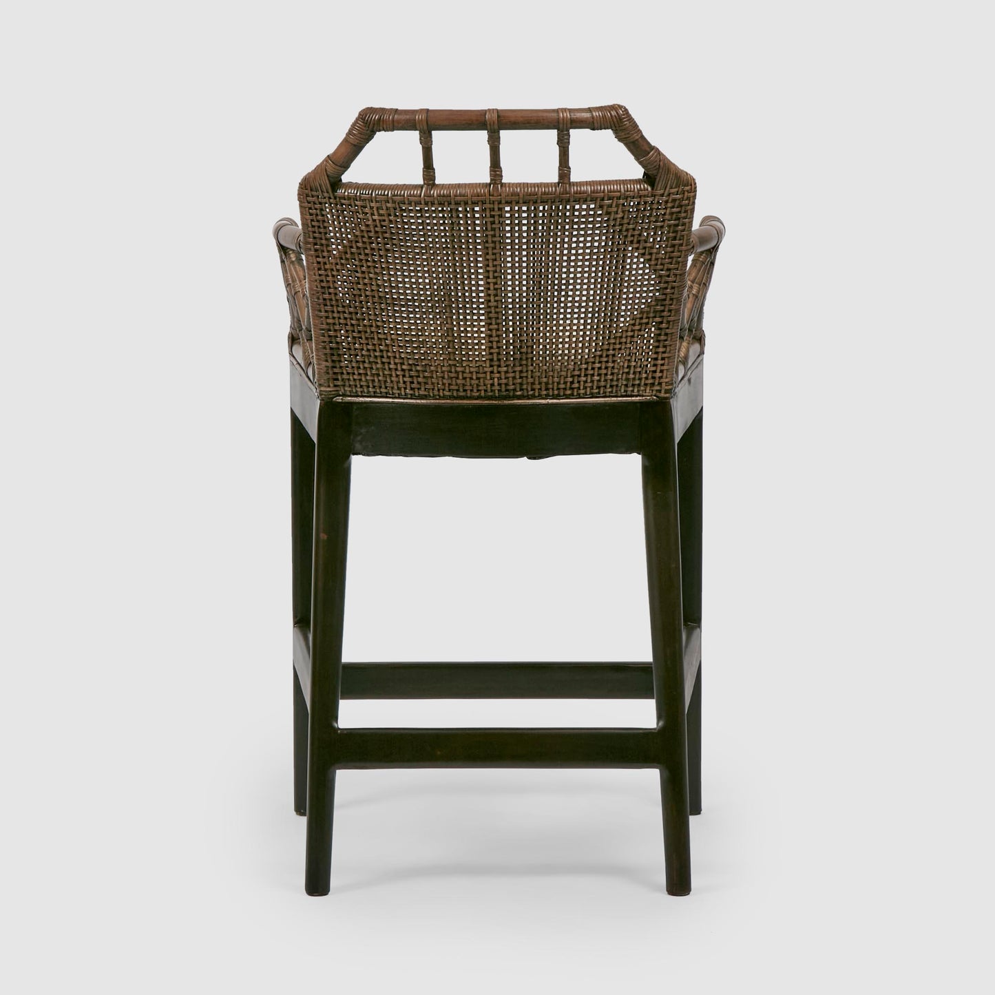 Baker Counter Stool with arms Soil Brown