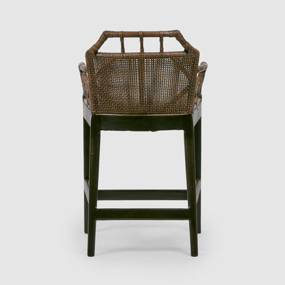 Baker Counter Stool with arms Soil Brown