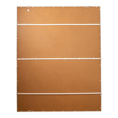Crawford Rectangular 16 Pane Mirror Iron Frame White 200cm x 160cm