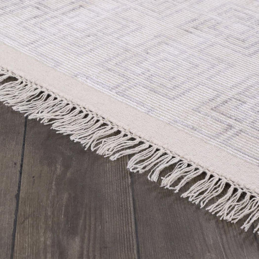 Soho Floor Rug 250x350cm Ivory/Grey