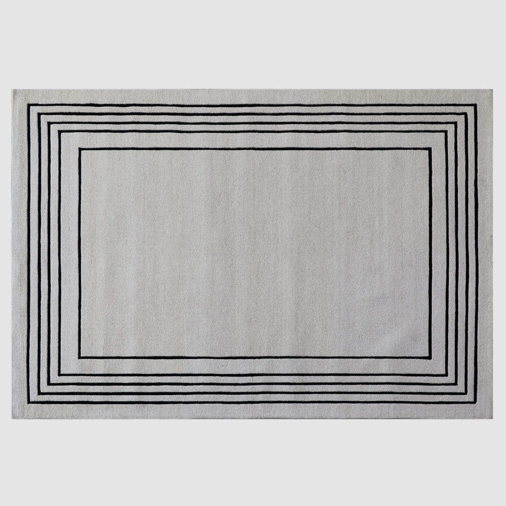 Easton Bay Hand-Tufted 100% Wool Rug Ivory