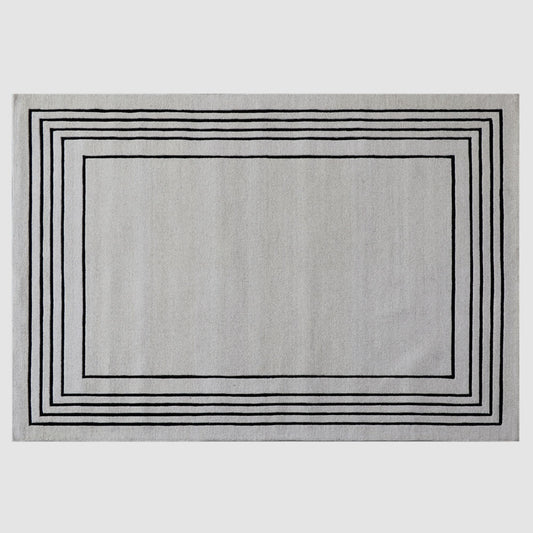 Easton Bay Hand-Tufted 100% Wool Rug Ivory