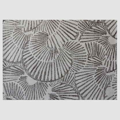 Paradise Hand-Tufted Wool Rug Ivory & Brown