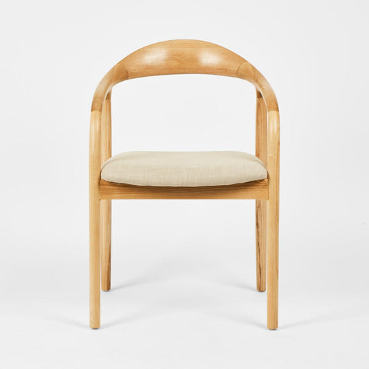 Mason Dining Chair Ash Natural Fabric