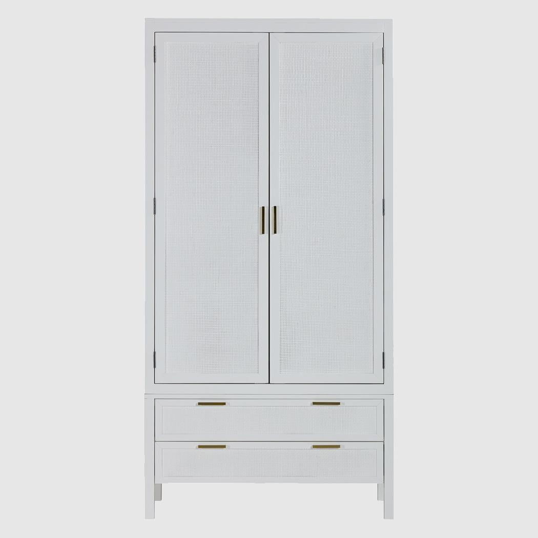 Santorini Wardrobe in White