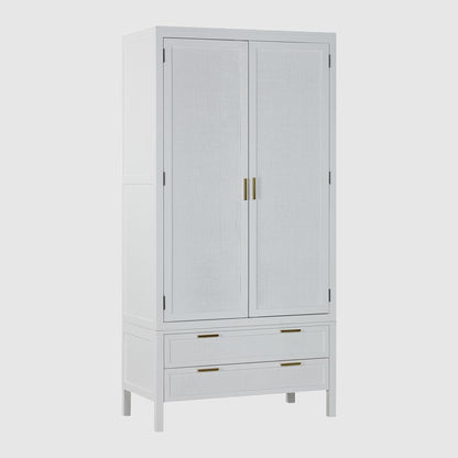 Santorini Wardrobe in White