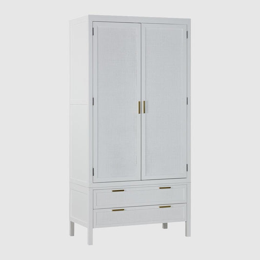 Santorini Wardrobe in White