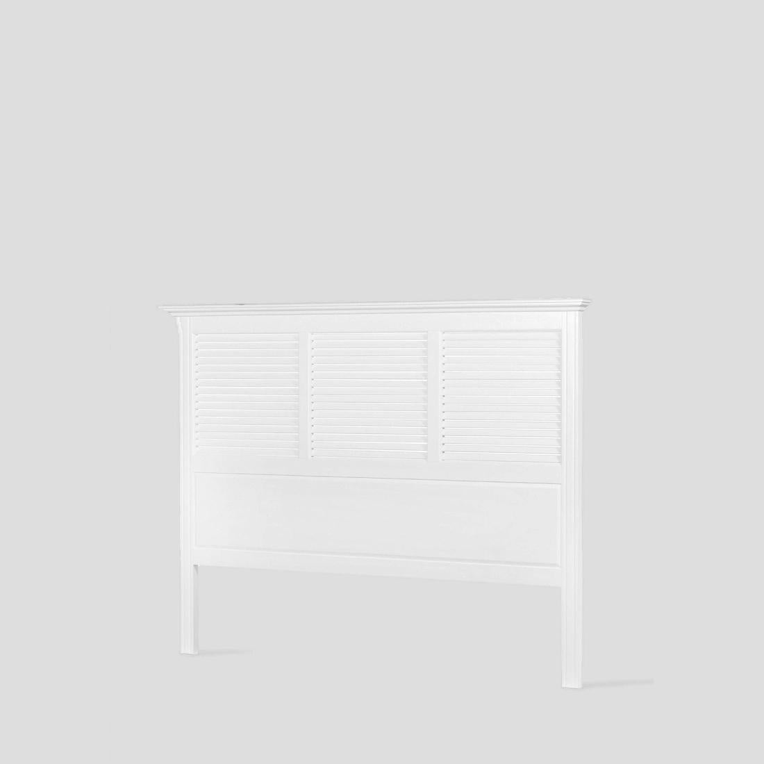 West Beach Hamptons Bedhead W/ Shutters Queen