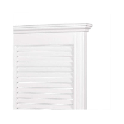 West Beach Hamptons Bedhead W/ Shutters Queen
