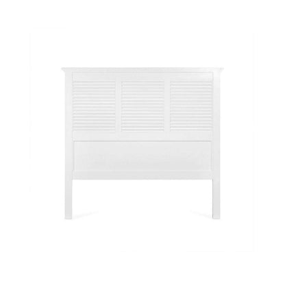 West Beach Hamptons Bedhead W/ Shutters Queen