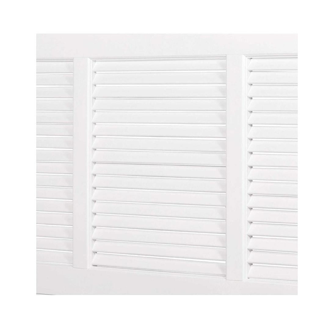 West Beach Hamptons Bedhead W/ Shutters Queen