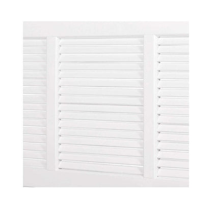 West Beach Hamptons Bedhead W/ Shutters Queen