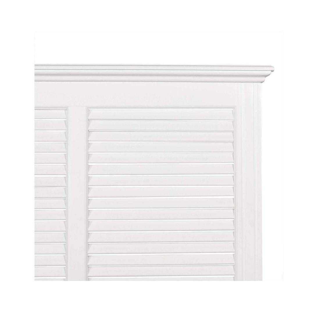 West Beach Hamptons Bedhead W/ Shutters Queen
