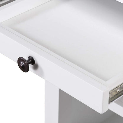 West Beach Hamptons Desk White W/ Shutter Doors