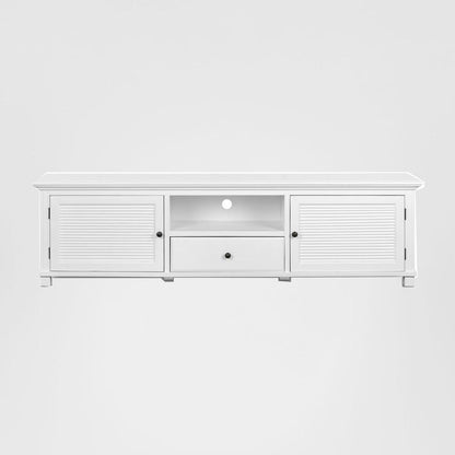 West Beach Hamptons Media Unit White Large