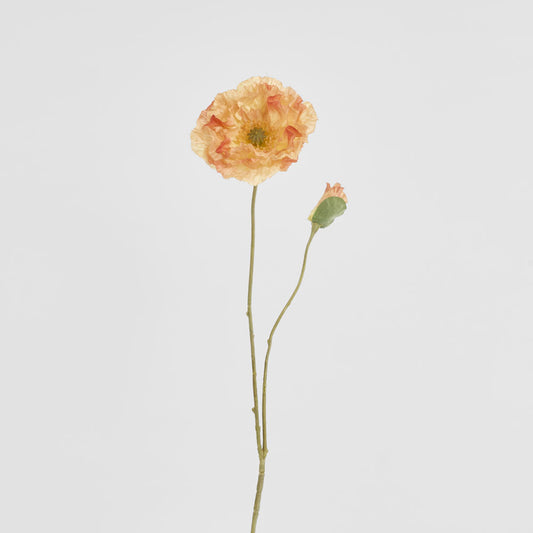 Poppy Stem 75cm Orange