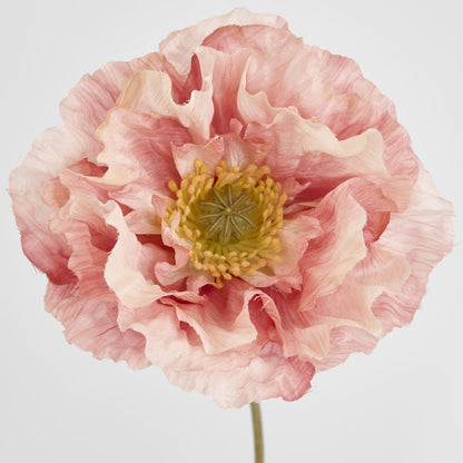 Poppy Stem 75cm Pink