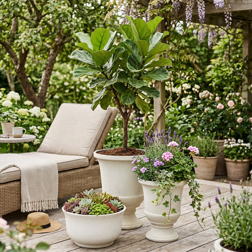 Jardinieres Planter Small Chalk