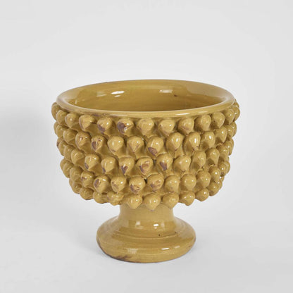 Petal Urn Mustard