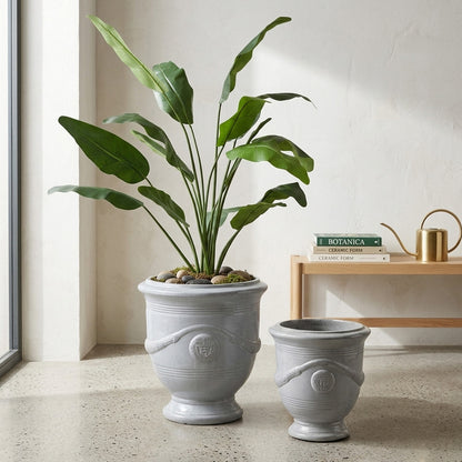 Anduze Planter Set of 2 White