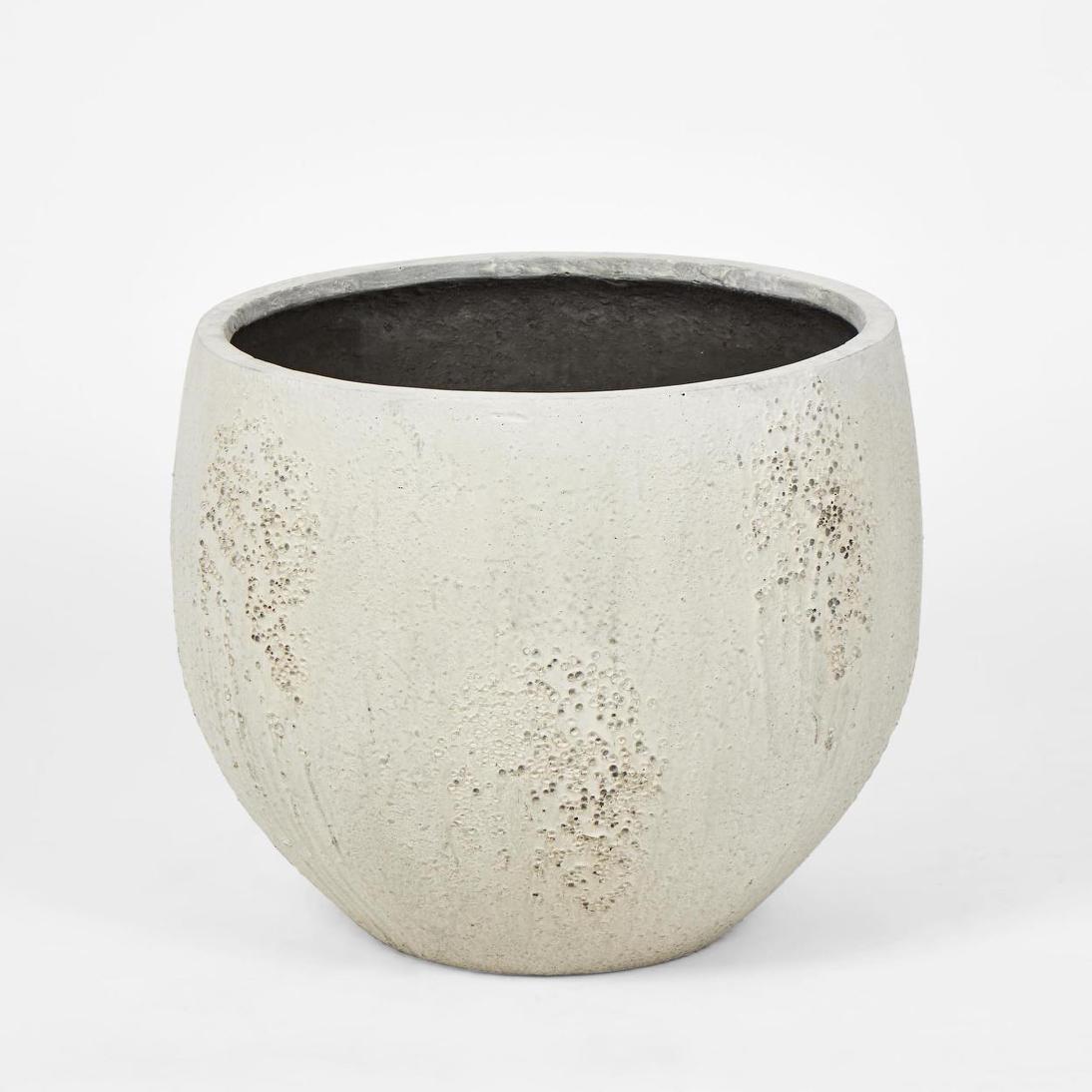 Oyster Planter LGE Chalk