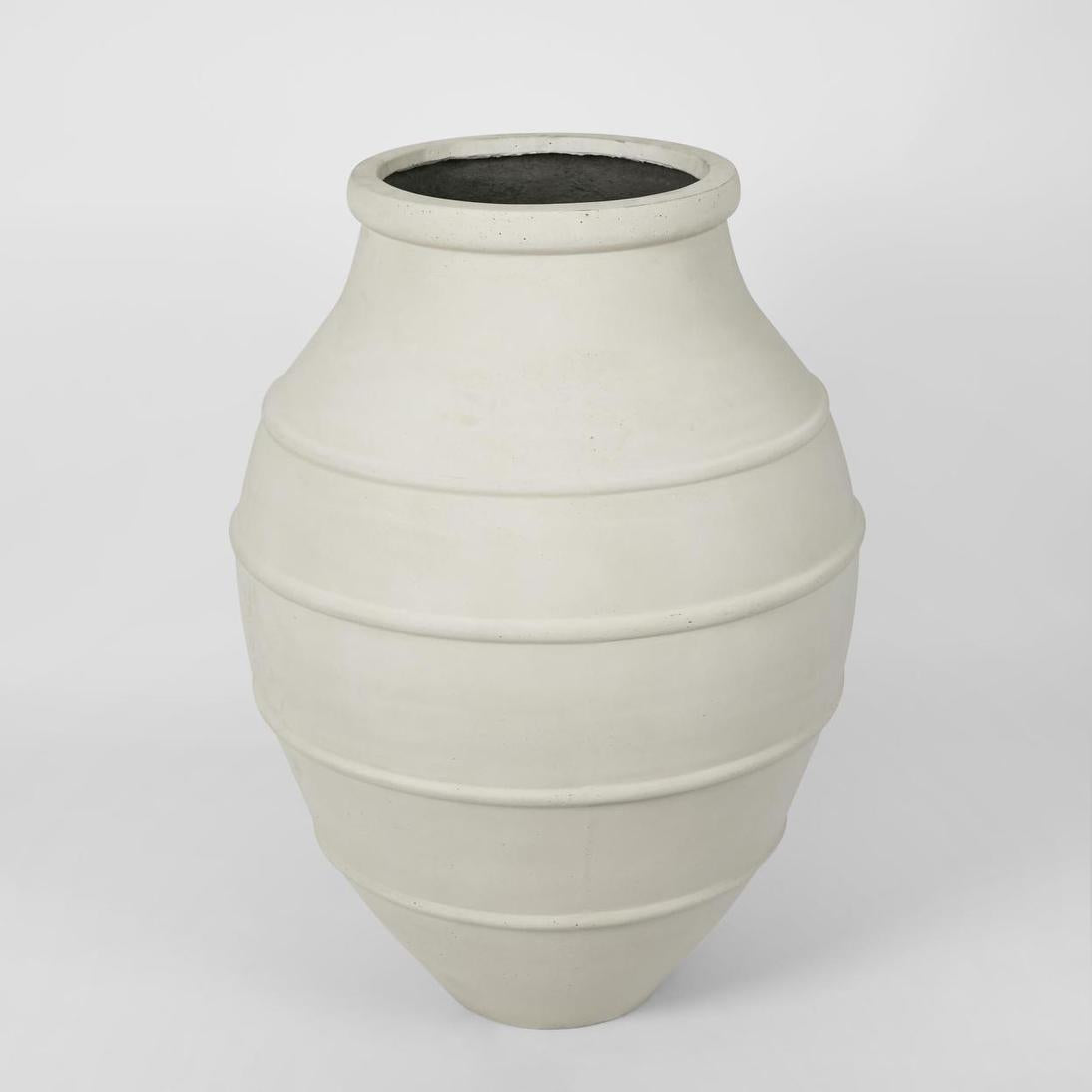 Ibiza Planter LGE Chalk