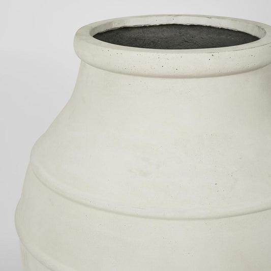 Ibiza Planter LGE Chalk