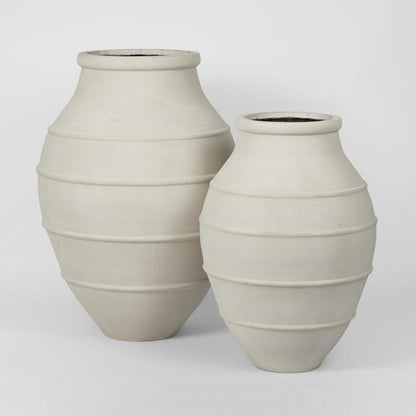 Ibiza Planter LGE Chalk
