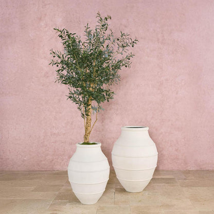 Ibiza Planter LGE Chalk