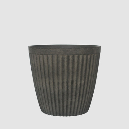 Elwood Set of 2 Planters Black