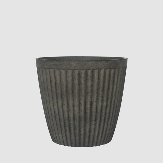 Elwood Set of 2 Planters Black