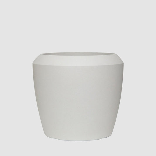 Pebble Set of 2 Planters White