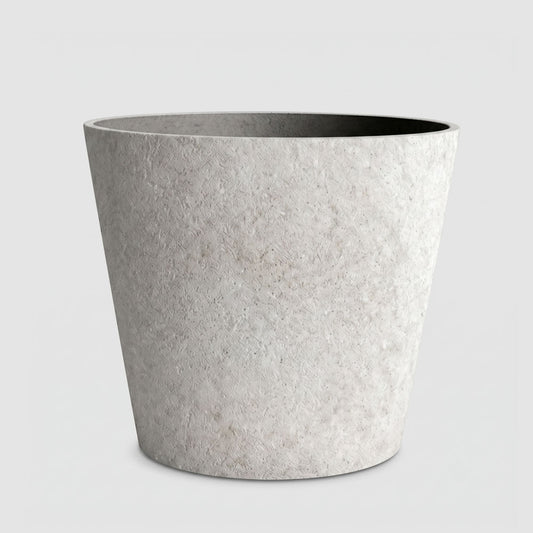 Ridge Set of 2 Planters White
