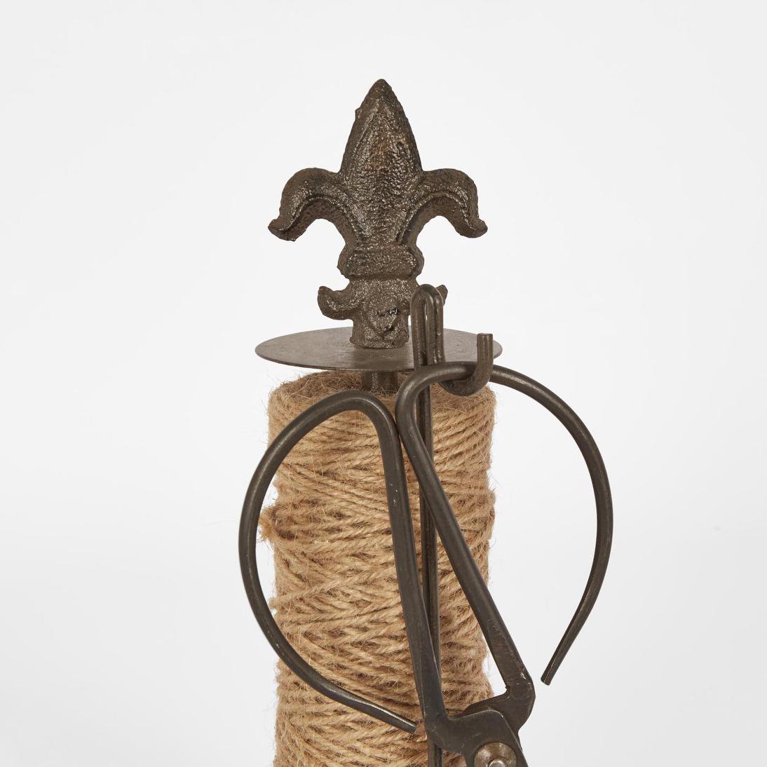 Fleur De Lys String Holder